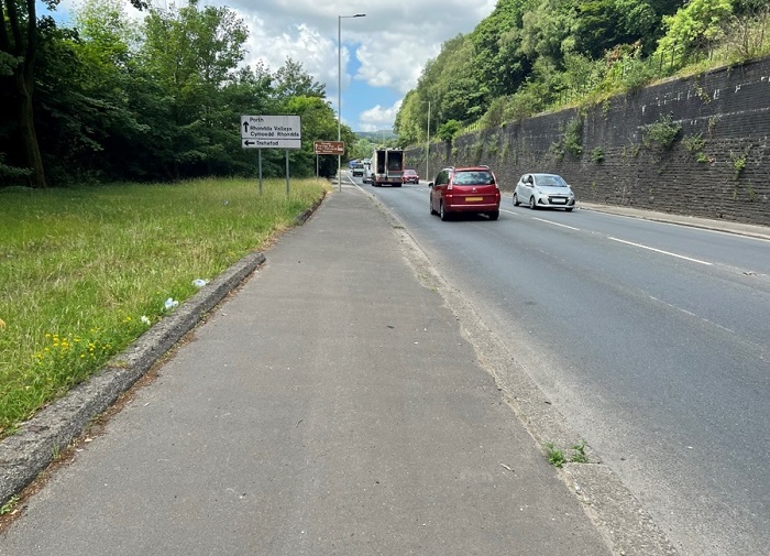 Resilient Roads scheme on the A4058 to reduce flood risk