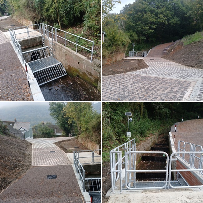 Completion of drainage works scheme in Ystrad
